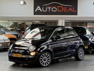 Fiat 500 0.9 TwinAir Lounge Leer, Panodak (bj 2014)