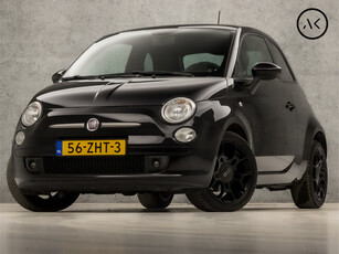 Fiat 500 0.9 TwinAir Sport Black Edition (PANORAMADAK, LEDER, ZWART HEMEL, ZONNEDAK, SPORTSTOELEN, ELEK PAKKET, LM VELGEN, RADIO, NIEUWE APK, NIEUWSTAAT)