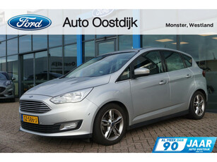 Ford C-Max 1.5 Titanium 150PK Voorruitverwarming Camera Cruise Climate Keyless Navi Parkeersensoren Trekhaak *1500KG Trekgewicht*