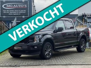 Ford F-150 5.0 V8 SuperCrew | Grijs Kenteken | Dubbel Cabine | Trekhaak | 4X4 | Apple Carplay | Navi | Cruise/Climate Control