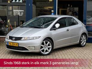 Honda Civic 1.8 Sport 140PK! Airco l PDC l MTF-stuur l LMV l Start-stop! TOPSTAAT l DEALER OH!