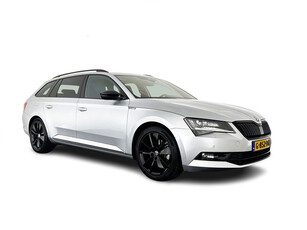 Škoda Superb Combi 1.5 TSI ACT Sportline Business Black-Line Aut. *DIGI-COCKPIT | LEDER-ALCANTARA | MEMORY-PACK | APP.CONNECT | ADAPT.CRUISE | CANTON-AUDIO | BLINDSPOT | BI-XENON | NAVI-FULLMAP | CAMERA | KEYLESS | TOWBAR | SHIFT-PADDLES | SPORT-SEATS