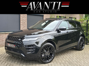 Land Rover Range Rover Evoque 1.5 P300e AWD R-Dynamic HSE PANO/SCHUIFDAK VIRTUAL 360° CAMERA ADAPTIVE CC NAVI BLACK PACK STUUR STOELVERWARMING EN KOELING ACHTERBANKVERWARMING AFNEEMBARE TREKHAAK