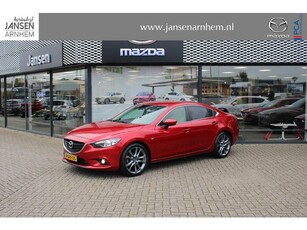 Mazda 6 2.0 HP GT-M , Wit Leder, LMV 19 Inch, Bose, Navi