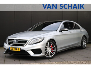 Mercedes-Benz S-Klasse AMG 63 4Matic Lang | 585 PK | 3D BURMESTER | PANO | STOEL/STUURVERW. | STOELVERK. | MEMORY | 360° CAMERA | LEDER | HEAD-UP | TV