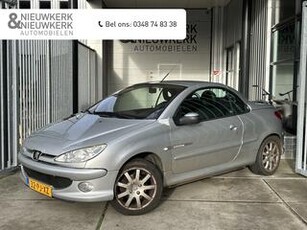 Peugeot 206 CC 1.6-16V Quiksilver | CABRIO | 16'' LMV | LEDEREN BEKLEDING | CLIMATE CONTROL