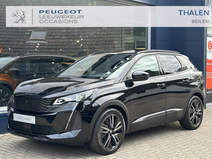 Peugeot 3008 1.6 HYbrid GT 225 PK | Black Pack | Schuifkanteldak | Elektrische Kofferklep | Draadloze Telefoon Lader | Navigatie | Adaptieve Cruise Control | Stoelverwarming | 19