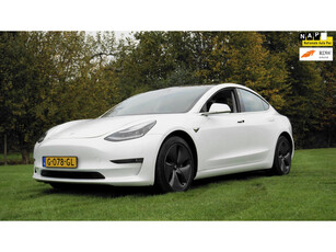 Tesla Model 3 Long Range AWD 75 kWh Panoramadak zwart leder