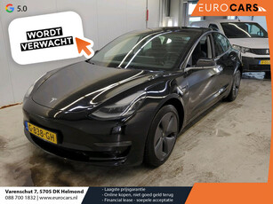 Tesla Model 3 Standard RWD Plus 60 kWh Navigatie Autopilot Panoramadak 360 camera Parkeersensoren Stoelverwarming Ledverlichting Leder Climate Control