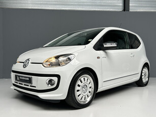 Volkswagen up! 1.0 high up! White Up 75pk|Navi|Cruise|PDC