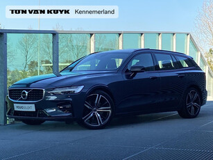 Volvo V60 2.0 T4 R-Design Automaat, Panoramadak, Leder, 19 inch, Driver assist, Pilot assist, Adaptive cruise, BLIS, Head-up display, Harman Kardon audio, Stoelverwarming voor- en achter, Stuurverwarming, Parkeerverwarming met timer