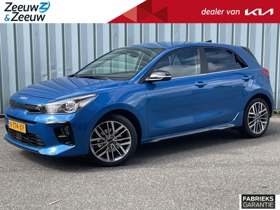 KIA RIO 1.0i Turbo MHEV GT-Line 1e Eigenaar | Navi | Bluetooth | Camera | Climate & cruise control | Privacy glass | Climate & cruise control | Metallic lak | Apple Carplay/Android Auto | Fabrieksgarantie t/m 20-01-2029 | NAP