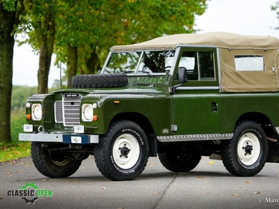 Land Rover 88 groen, benzine 1984