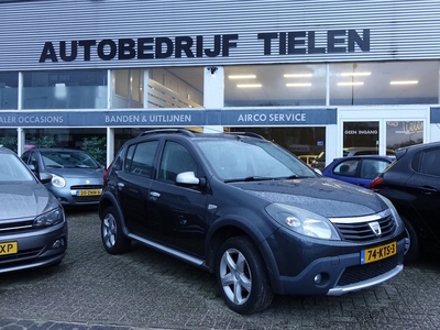 Dacia Sandero 1.6 Stepway, airco, 5 deurs, zwart metallic, mooie frisse auto