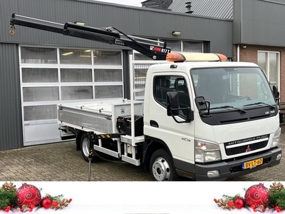 Mitsubishi CANTER 6C15 Mitsubishi Fuso Open laadbak Hiab