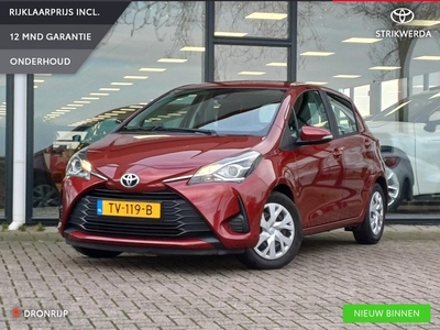 Toyota Yaris 1.0 VVT-i Energy Clima Navi Parelmoer lak