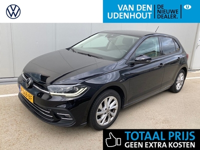 VOLKSWAGEN POLO 1.0 TSI 95pk Style | Navi | PDC | Camera | Clima | LED | Keyless | 16 inch lm.velgen | Donker glas