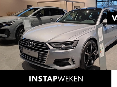 AUDI A6 Avant 50 TFSI e quattro Advanced edition Glazen Panoramadak | Achteruitrijcamera | Stoelverwarming voor | Navigatie | Climate control | Cruise control | Handsfree achterklep |