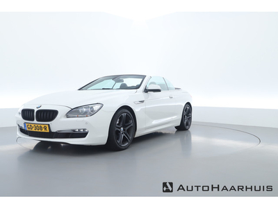 BMW 6 Serie Cabrio 640i | Navi | Camera | HUD | Leder | Keyless | 19''