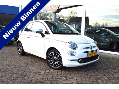 FIAT 500 0.9 TwinAir Turbo Collezione | Panoramadak | Navi | Apple Carpl. | NL auto | 1e eigenaar