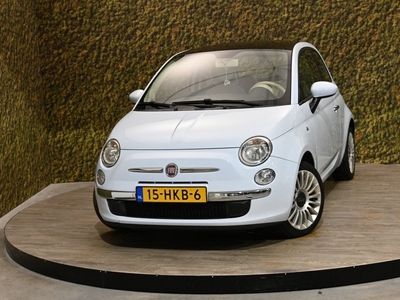 Fiat 500 1.2 Lounge *Babyblauw