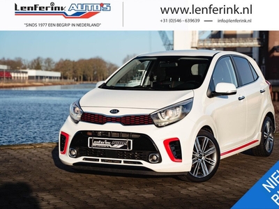 Kia Picanto 1.0 T-GDI GT-Line Clima Navi Camera Stoel-+ stuurverwarming PDc Apple Carplay NAP 1e eig.