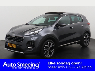 KIA SPORTAGE 1.6 T-GDI GT-Line PlusLine | Trekhaak | schuifdak | Leder | Camera | Zondag Open!