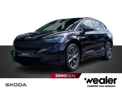 Škoda Enyaq iV 80 Sportline 150 kW / 204 pk | Panoramadak | Adaptive Cruise Control | Stoelverwarming