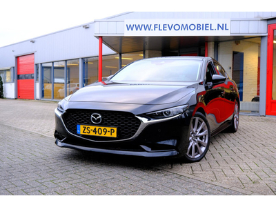 Mazda 3 2.0 SkyActiv-G 122 Luxury Leder|Adapt.Cruise|1e Eig|Navi|LED|Cam|Full option!