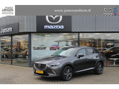 Mazda CX-3 2.0 SkyActiv-G 120 SkyLease GT , Automaat, Trekhaak, Navi, Clima, Cruise, All Season, LMV 18 Inch, HUD, Camera, PDC