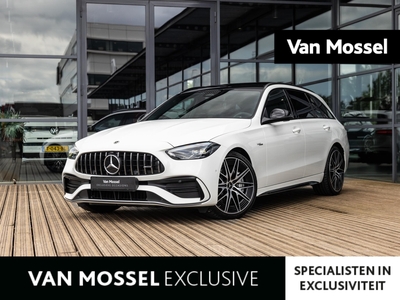 MERCEDES C-KLASSE 43 AMG Estate 4MATIC | 20 INCH | NIGHTPAKKET | PANORAMA/SCHUIF-KANTELDAK | PREMIUM SFEERVERLICHTING | SOUNDSYSTEM | BTW VERREKENBAAR | DIRECT LEVERBAAR |