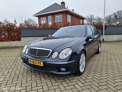 Mercedes E-klasse Combi 55 AMG 2004 Smaragd zwart