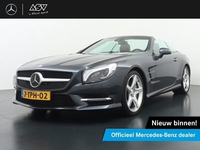 MERCEDES SL-KLASSE 500 AMG | Bang & Olufsen BeoSound | Panorama Variodak | Airscarf | Windschot Elktrisch | Nappa leder | Nappa Leder bekleding | 19