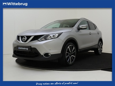 Nissan QASHQAI 1.2 DIG-T Tekna Automaat | Panorama dak | Leder | Trekhaak | Navigatie