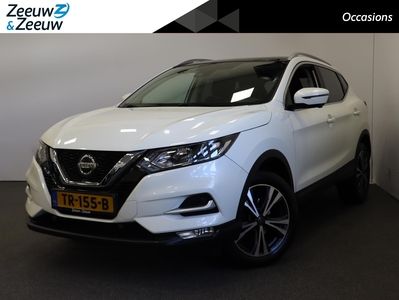 NISSAN QASHQAI 1.6 163pk N-Connecta | Trekhaak | Panoramadak | Navigatie | Rondom camera | Keyless met startknop | Getinte ramen achter |