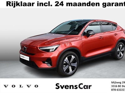 Volvo C40 Recharge Plus 69 kWh | Stoelverwarming | Achteruitrijcamera | Getinte ramen | Google navigatie | Adaptieve cruise control |