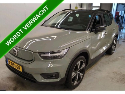 Volvo XC40 Recharge P8 AWD R-Design 78 kWh 100%EV. Warmtepomp / Panoramadak / Navigatie / leder- Alcantara / Pdc+Camera / Xenon