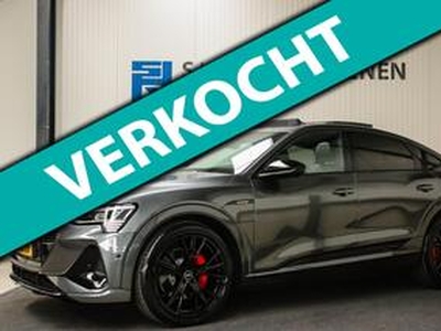 Audi e-tron 55 Quattro S Edition Pro Line S S-Line 408pk! 12%|1e|NL|DLR|Panoramadak|Virtual Cockpit|Luchtvering|ACC|360|Black|22