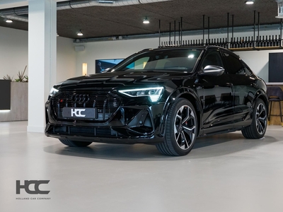 AUDI E-TRON Sportback S | 2020 | Pano | B&O | RS-stoelen | Zwart optiek