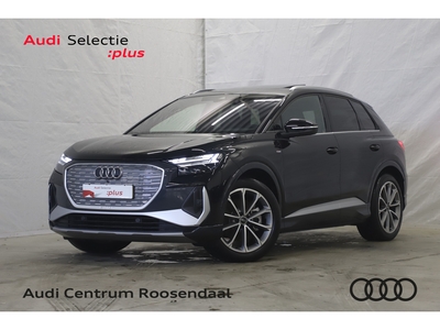 AUDI Q4 e-tron 50 quattro 300pk S-Line edition 77 kWh Panorama Navigatie Trekhaak Stoelverwarming Sonos 45