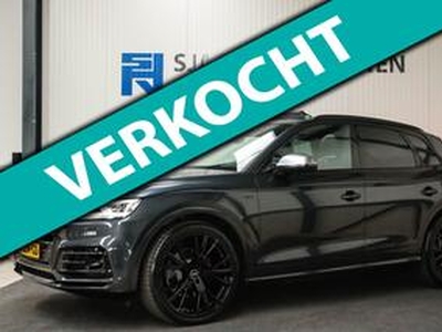 Audi Q5 3.0TFSI SQ5 Quattro S-Line 354pk Automaat! 2e Eig|DLR|Luchtvering|Kuipstoelen|Panoramadak|Virtual Cockpit|Black|Carbon|22