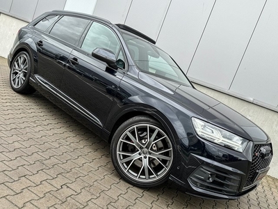 Audi SQ7 4.0 TDI 500Pk S-line 22Inch 7P Black optic Pano