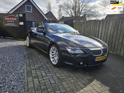 BMW 6-serie Cabrio 650i High Exe Aut. Storing Cabriodak !!!