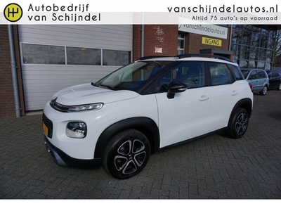 Citroën C3 Aircross 1.2 PURETECH AUTOMAAT S&S FEEL NAVIGATIE ANDROID/APPLECARPLAY PARKEERSENSOREN BLUETOOTH CRUISECONTROL ECC AIRCO DAKRAILS 4X ELECTR.RAMEN/SPIEGELS