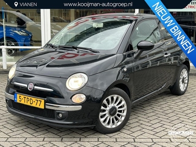 Fiat 500 0.9 TwinAir Turbo Lounge Panoramadak, TomTom