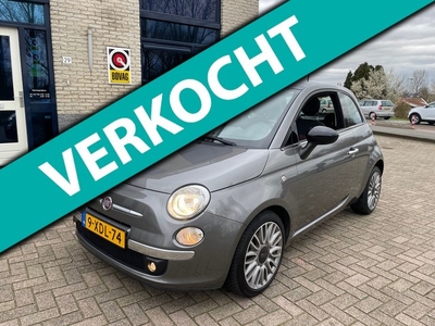 Fiat 500 0.9 TwinAir Turbo- Panodak-NL auto-PDC-leer