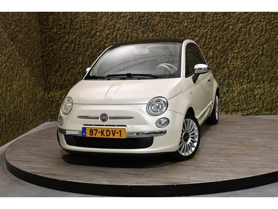 Fiat 500 1.2 Lounge Automaat *Parelmoer (bj 2009)