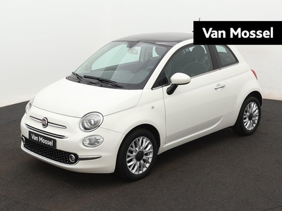 Fiat 500 1.2 Lounge | Navigatie | Panorama dak | Parkeer sensoren | Airco | Lichtmetalen velgen