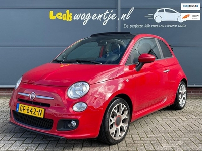 Fiat 500 C 0.9 TwinAir Turbo 500S Cabrio * VERKOCHT *