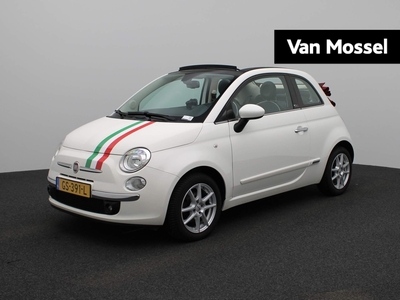 FIAT 500 C 0.9 TwinAir Turbo Lounge | PARKEERSENSOREN | CLIMATE CONTROL | BT TELEFOON | LICHT METALEN VELGEN |